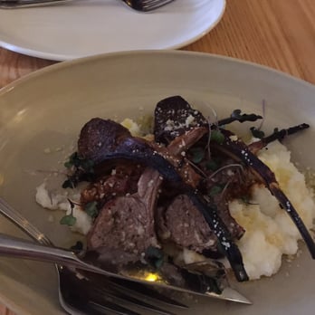 Autre Monde Café - $28 Lamb chops they didnt have lamb shank - Mediterranean Near Me - Berwyn, Illinois Autre Monde Café - $28 Lamb chops they didnt have lamb shank - Mediterranean Near Me - Berwyn, Illinois