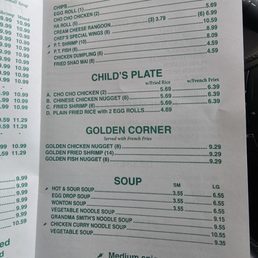Menu Menu