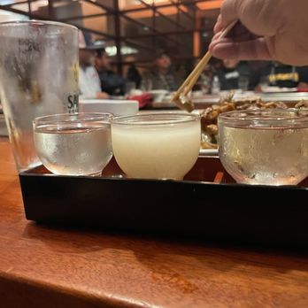 Benihana - Monterey - Sake flight - Japanese Near Me - Monterey, California Benihana - Monterey - Sake flight - Japanese Near Me - Monterey, California