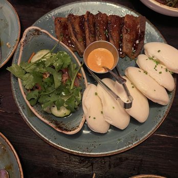 Cellar 335 - Pork Belly Bao - Cocktail Bars Near Me - Jersey City, New Jersey