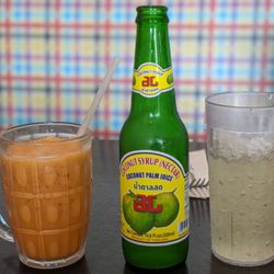 Isaan Station Thai Street Food - Palm juice and Thai tea
