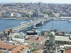 Galata Bridge by null