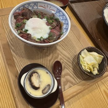 Tendon Kohaku - Black Truffle Grilled Steak Don Set - Japanese Near Me - Bellevue, Washington