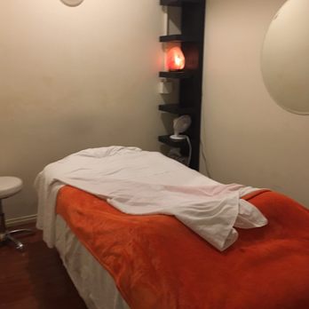 Moonlight Thai Spa by Bee - Room #5 .  Private room with the curtain for a door.  $48 for 1 hour massage.  Don't forget to tip. - Day Spas Near Me - Long Beach, California