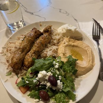 Open Sesame - Chicken Kafta and Open Sesame Salad - Mediterranean Near Me - Long Beach, California Open Sesame - Chicken Kafta and Open Sesame Salad - Mediterranean Near Me - Long Beach, California