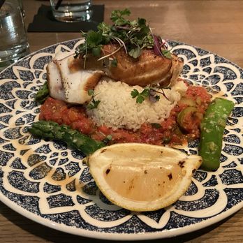 Caló Kitchen + Tequila - Chilean sea bass entree - Cocktail Bars Near Me - Costa Mesa, California