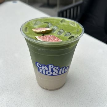 Cafe Noelle - Vanilla Fig Matcha - Cafes Near Me - San Diego, California
