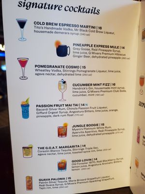 Menu photo 2 Puttshack - Scottsdale Scottsdale, AZ