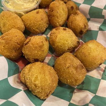 Tia Juanita's Fish Camp - hush puppies + mexican butter - Seafood Near Me - Beaumont, Texas
