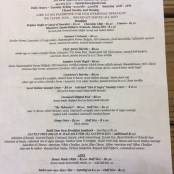 Spork Cafe - The other side - Bakeries Near Me - Elkton, Maryland Spork Cafe - The other side - Bakeries Near Me - Elkton, Maryland