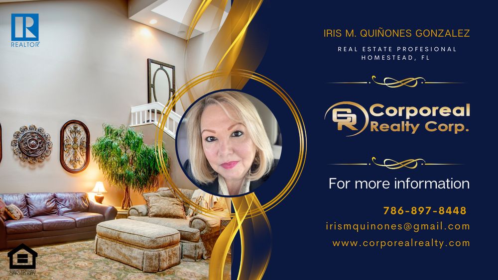 IRIS M QUINONES - CORPOREAL REALTY - Updated August 2025 - 12 Photos ...