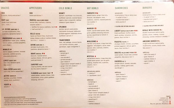 Menu photo 1 Pure Kitchen - Kanata Ottawa, ON