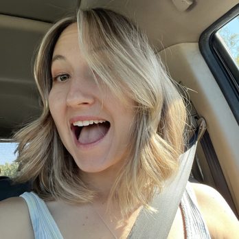 Bleach & Brawn - Happy gal after seeing Connie! - Hair Salons Near Me - Vista, California Bleach & Brawn - Happy gal after seeing Connie! - Hair Salons Near Me - Vista, California