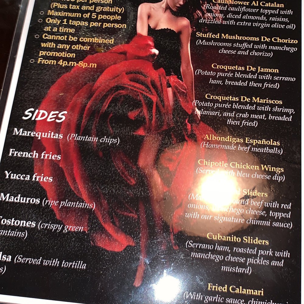 Sangarita's - Wild Tapas Wednesdays menu!! - Spanish Near Me - Bayside, New York Sangarita's - Wild Tapas Wednesdays menu!! - Spanish Near Me - Bayside, New York