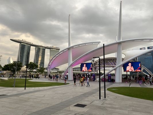 Esplanade - Theatres on the Bay, Singapore by null