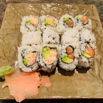 Sake Cafe Veterans - Assorted lunch roll (crunchy and salmon avocado) - Sushi Bars Near Me - Metairie, Louisiana Sake Cafe Veterans - Assorted lunch roll (crunchy and salmon avocado) - Sushi Bars Near Me - Metairie, Louisiana