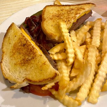 Triple B - The Logger Sandwich with Crinkle Fries. - Burgers Near Me - Henderson, Nevada Triple B - The Logger Sandwich with Crinkle Fries. - Burgers Near Me - Henderson, Nevada