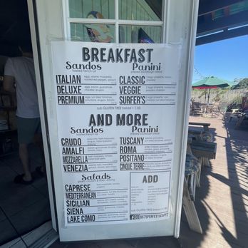 Perfetto Caffe - Food menu - Cafes Near Me - Grover Beach, California
