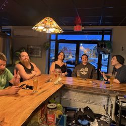 Bar Area with regulars!