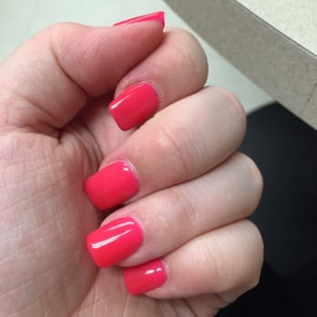 Diamond Nails - Color #479 full set acrylic shellac - Nail Salons Near Me - Austin, Texas