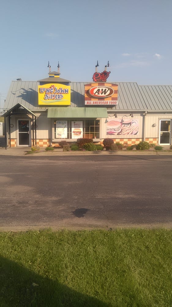 Food from A&W Restaurant