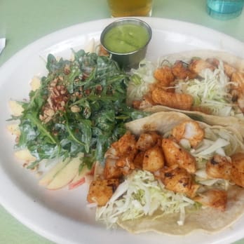 Old Town Cafe - Halibut tacos...tasted fishy and not very fresh. Cabbage was raw and tortillas were hard. Go for the soup and sandwich instead - Breakfast & Brunch Near Me - Bellingham, Washington