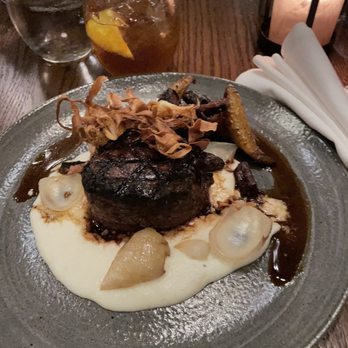 Saltine - Filet with potato puree, rainbow carrots, and parsnip chips - Seafood Near Me - Norfolk, Virginia Saltine - Filet with potato puree, rainbow carrots, and parsnip chips - Seafood Near Me - Norfolk, Virginia