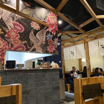 Ishin Udon - Cute dining area - Japanese Near Me - Houston, Texas