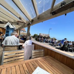 Lobster Pot - Dining patio.
