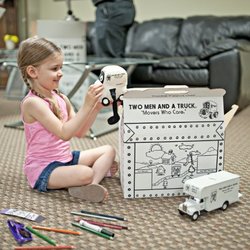 Give the little kiddies a task. They will feel like part of the action!