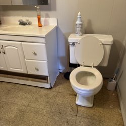Goodwill Store & Donation - That toilet was probably the cleanest thing that I seen there.