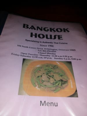 Menu photo 5 Bangkok House Restaurant Wilmington, DE Menu photo 5 Bangkok House Restaurant Wilmington, DE