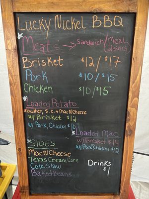 Menu photo 2 Lucky Nickel BBQ Clarksburg, OH