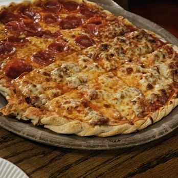 Barnaby's Family Inn - Half sausage half pepperoni - Pizza Near Me - Niles, Illinois Barnaby's Family Inn - Half sausage half pepperoni - Pizza Near Me - Niles, Illinois