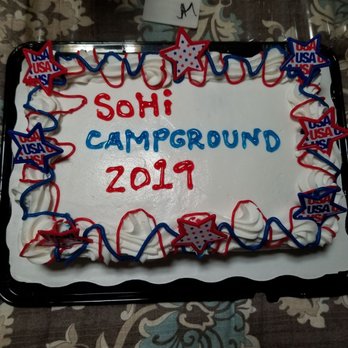 So Hi Campground - Memorial day cake - RV Parks Near Me - Accord, New York
