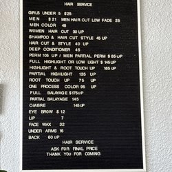 Satis - Price list June 18, 2025
