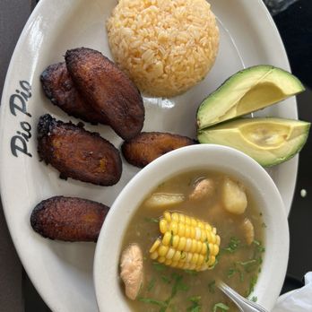 Pio Pio - Chicken soup - Peruvian Near Me - Boynton Beach, Florida
