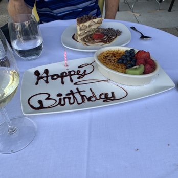 The Chop House - Happy birthday to me! Tiramisu and creme brûlée. - Steakhouses Near Me - Ann Arbor, Michigan The Chop House - Happy birthday to me! Tiramisu and creme brûlée. - Steakhouses Near Me - Ann Arbor, Michigan
