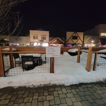 Sparky's Landing - Loved this little area outside. Got a chuckle with the sign still up. - Steakhouses Near Me - Mount Shasta, California Sparky's Landing - Loved this little area outside. Got a chuckle with the sign still up. - Steakhouses Near Me - Mount Shasta, California