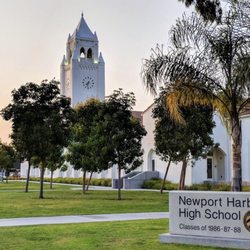 Newport Harbor High School - Beautiful campus! Amazing theater