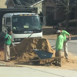 New Leaf Landscape Services - Workers spent most of the day standing around.