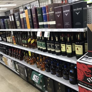 1 Stop Beverage - shelves of liquor in a store - Beer, Wine & Spirits Near Me - Smyrna, Georgia
