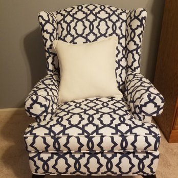 Dow Upholstery - another pillow that Tony made - Fabric Stores Near Me - Cramerton, North Carolina