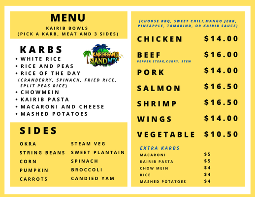 Menu photo 1 Kairibbean Island Mix New York, NY Menu photo 1 Kairibbean Island Mix New York, NY