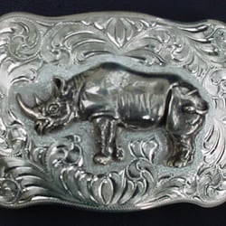 Wildlife belt buckle