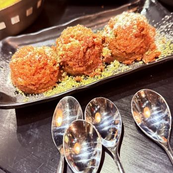 Dhoom - At the end of the"the king of desert" gazar halwa - Indian Near Me - McLean, Virginia