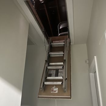 ELM Insulation & Sound Solutions - Foldable ladder system. - Insulation Installation Near Me - Los Angeles, California