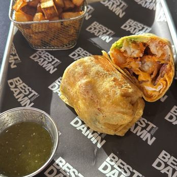 Best Damn Breakfast Burrito - The La Neta - Breakfast & Brunch Near Me - Beverly Hills, California