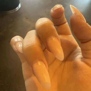 LG Nails & Spa - my nail that she drilled into by the cuticle on my ring finger - Nail Salons Near Me - Cypress, California LG Nails & Spa - my nail that she drilled into by the cuticle on my ring finger - Nail Salons Near Me - Cypress, California