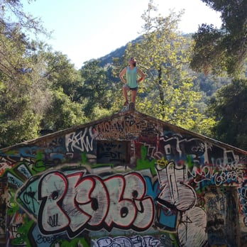 Murphy Ranch Trail - Boarded up, but fun to climb on - Hiking Near Me